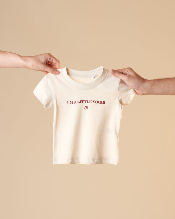 Camiseta little yogui - baby - FullmoonYogaStore